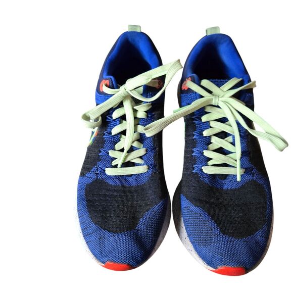 NIKE x React‎ Infinity Run Flyknit 2 A.I.R. Run Blue SIZE 9 Kelly Anna London